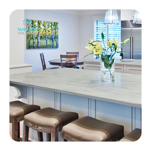 Lastra in Acrilico Puro per Superfici Solide, Non Ingiallente, 3660*760*12mm, Spessore 12mm, Effetto Marmo Artificiale, per Piani <span class=keywords><strong>Cucina</strong></span> - Product Image 4