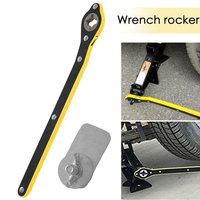 Outil à poignée rotative à 360 degrés, clé de voiture ergonomique, clé à pneu, clé hexagonale croisée, outil de levage pour cric à ciseaux, outils à joystick pour un levage sans effort