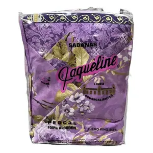 Juego de Sábanas King Size 100% Algodón, Colores Surtidos, Estampado con Motivos Vegetales, Ropa de Cama para Adultos, Clásico, para Todas las Temporadas - Product Image 6