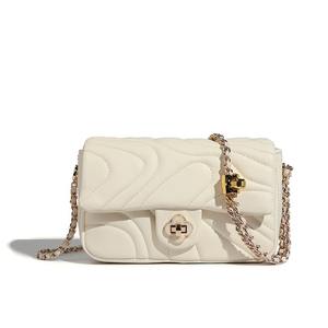 <b>White</b> diamond chain crossbody <b>bag</b>, exquisite and elegant choice - Product Image 3