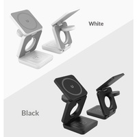 Chargeur sans fil pliable tout-en-un G10 pour téléphone, écouteurs et montre avec charge magnétique rapide 15W
