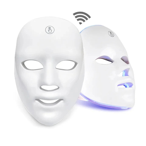 หน้ากากบำบัดด้วยแสงโฟตอน LED 7 สี ไร้สาย พร้อมเซ็นเซอร์สัมผัส - Product Image 2