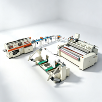 Rebobinadora de Papel Higiénico de Alta Capacidad 200-280m/min, Ancho Máximo de 2800mm para Fábricas de Papel a Gran Escala
