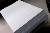 Machine de découpe et d'emballage de papier A4 en feuilles et en rames
