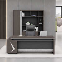 Bureau de direction moderne, mobilier de bureau, bureau administratif, bureau de PDG, style ingénierie