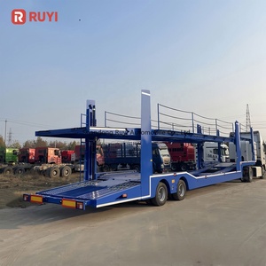 <span class=keywords><strong>Remorque</strong></span> de transport automobile de petite taille de marque de bonne qualité, à double plateau, 2 <span class=keywords><strong>essieux</strong></span>, <span class=keywords><strong>3</strong></span> <span class=keywords><strong>essieux</strong></span>, en acier, <span class=keywords><strong>remorque</strong></span> porte-voitures 5/8 à vendre - Product Image 3