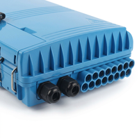 Caja de Distribución FTTH de 16 Núcleos al por Mayor, Caja de Empalme de Fibra Óptica, Caja Terminal Impermeable IP65, Pedido a Granel, Servicio OEM ODM