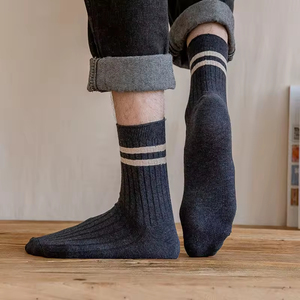 Wholesale <b>Socks</b> Manufacturer Custom Men Crew Cotton Sport <b>Socks</b> 3D Printed Jacquard Fashion Mens <b>Socks</b> <b>High</b> Quality - Product Image 5