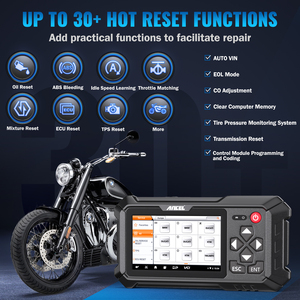 Outil de diagnostic moto ANCEL MT500 avec plus de 30 fonctions de réinitialisation, purge ABS, réinitialisation ECU, réapprentissage TPS <span class=keywords><strong>pour</strong></span> plus de 1000 modèles, mise à jour Wi-Fi - Product Image 3