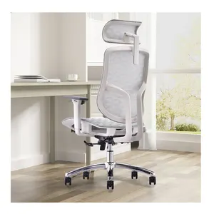 Сетка Поворотная Роскошная офисная мебель 3D подголовник с люксом эргономичный офисный стул для управления оптом