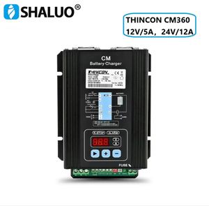 Alimentation THINCON <span class=keywords><strong>CM360</strong></span> 12V 5A 24V 12A Pièces de générateur Adaptateur de circuit de charge à flottement automatique Chargeur de batterie intelligent - Product Image 4