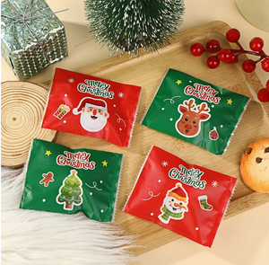 Good Luck Candy Biscuit Surprise Lucky Bags Luxury <b>Plastic</b> Gummy Biscuit <b>Plastic</b> <b>Packaging</b> Bag 7*9CM for Christmas - Product Image 6