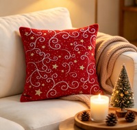 Tissu en velours polaire 100% polyester, imprimé feuille, uni, certifié OEKO-TEX, écologique, luxueux, doux, hypoallergénique, pour table de fête