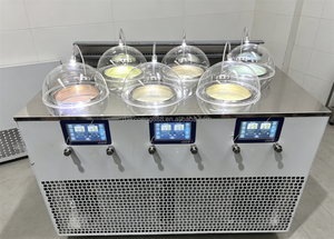 Congélateur vertical à gelato à 4 bacs à plateau ouvert pour équipement de glacier, machine à glace dure commerciale, Maquina De Gelatos - Product Image 2