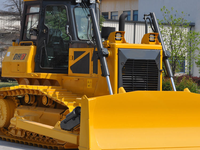 Bulldozer sur chenilles hydraulique ZD160 à haute efficacité pour le défrichement de chantier, la construction de fondations et l'élimination des déchets miniers