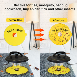 Piège à insectes UV avancé Solution sûre et sans produits chimiques pour les moustiques, les mouches et les mites - Product Image 5