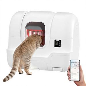 Caja de Arena Autolimpiable con Control por Aplicación, Cubo de Basura Automático, Control de Olores, Protección de Seguridad a Prueba de Fugas, Caja de Arena Inteligente para Gatos - Product Image 1