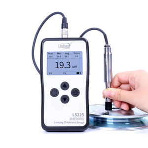 Hot Sale LS225 F500 Fe Zinc Coating Thickness Measurement 500m Galvanizing Handheld Coating Thickness <b>Gauge</b> - Product Image 1