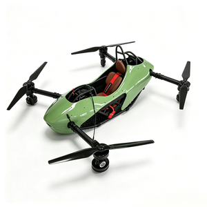 Taxi Aéreo EVTOL de Cabina Abierta de Lujo, UAV con Hélices Plegables de Fibra de Carbono, Imágenes 4K, Control por Aplicación, para Uso Comercial y de Movilidad - Product Image 5