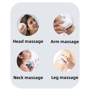 Elektrikli su geçirmez taşınabilir kafa masaj şarj edilebilir el saç <span class=keywords><strong>Scratcher</strong></span> 3D derin yoğurma baş masaj aleti vücut için - Product Image 5