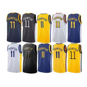 Maillots de basket-ball cousus meilleure qualité <span class=keywords><strong>Klay</strong></span> <span class=keywords><strong>Thompson</strong></span> - Product Image 1