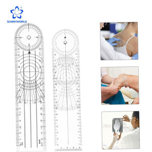 Goniómetro Médico, Regla de Plástico Jenabom 360, Herramienta Profesional de Medición de Ángulos Corporales para Ortopedia, Goniómetro Espinal - Product Image 6