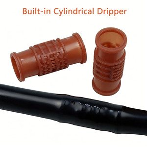 Tuyau d'irrigation goutte à goutte en PE de 16 mm avec <span class=keywords><strong>goutteur</strong></span> cylindrique intégré, anti-colmatage, à compensation de pression, <span class=keywords><strong>pour</strong></span> serres et vergers - Product Image 4