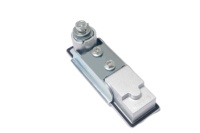 Serrure à bouton-poussoir étanche en alliage de zinc MS713 pour armoire, boîte de distribution, avec 2 clés - Vente directe usine
