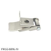 Clips à ressort en acier pour panneaux LED, placage nickel industriel, pour éclairage encastré