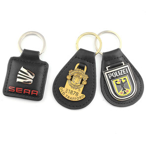 Portachiavi in metallo con Logo personalizzato Chaveiro De Carro in pelle con Logo personalizzato Chaveiro - Product Image 3