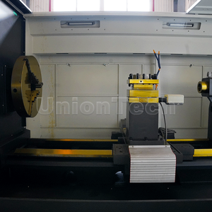 Torno CNC CK61125 de 5000 mm con husillo de 130 mm, husillo D11, torno CNC de bancada plana con torreta de 4 estaciones - Product Image 6