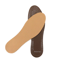 Semelles ultra-fines en latex de carbone perforées et respirantes pour chaussures de ville – Confort optimal pour le travail