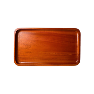 Plateau de service rectangulaire multifonctionnel en bois au design minimaliste pour les cuisines d'hôtels et de villas, pour le service de nourriture et de boissons - Product Image 4