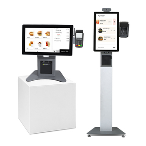 Terminal de commande à écran tactile LCD de 15,6 à 21,5 pouces, borne de commande automatique pour la restauration, kiosque de paiement - Product Image 1