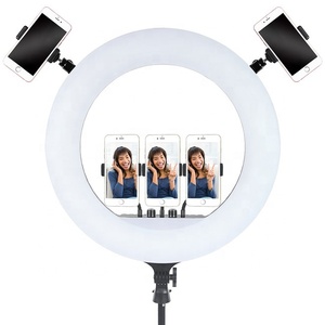 <span class=keywords><strong>Neewer</strong></span> Anneau lumineux pour barbier, montage mural, installation, intensité réglable, 18'' 21'', éclairage LED de plafond avec télécommande - Product Image 2