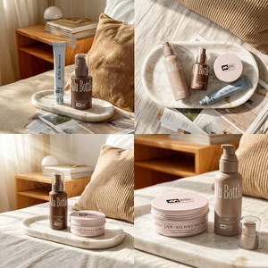 Envase de Aluminio para Crema Facial y Botella de Espuma Limpiadora Facial con Impresión Personalizada para Marcas de Lujo - Product Image 4