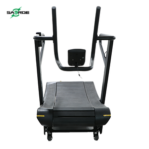 Tapis <span class=keywords><strong>de</strong></span> course incurvé commercial SAERDE sans moteur, auto-alimenté, pour fitness et entraînement en salle <span class=keywords><strong>de</strong></span> sport, avec résistance - Product Image 3
