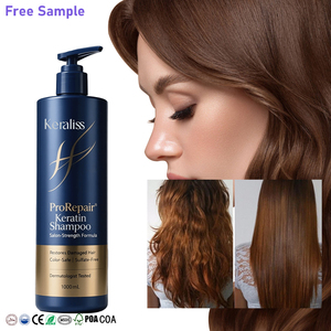 Shampooing Liquide Végétalien Halal Joynna pour Cheveux Bouclés, Épaississant, Réparateur à la Kératine et à l'Huile d'Arbre à Thé, Longue Durée, Sans Sulfate, à Base d'Extraits Végétaux - Product Image 1