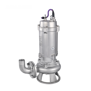 Pompe centrifuge submersible industrielle électrique verticale en fonte et acier inoxydable WQ/WQF pour eaux usées - Product Image 3