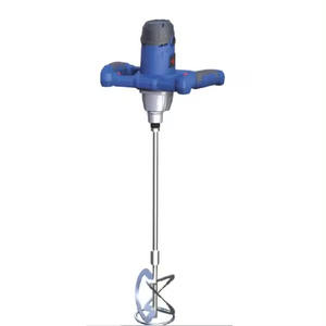 Fonctionnement portable réglable 1400W en douceur Mélangeur de peinture électrique Usine Mélangeurs de béton à palettes Outils de construction - Product Image 1