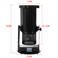 Canon à confettis LED RGB électrique, machine à souffler, effet lumineux de scène DMX pour les mariages et les discothèques, fournitures de fête