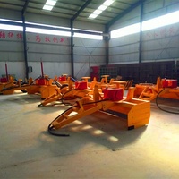 Niveleur tracteur d'agriculture hydraulique, 8 pieds, niveau terrestre, hydraulique, avec contrôleur laser pour la vente