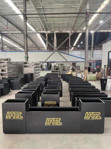 Commercial carré <span class=keywords><strong>immobilier</strong></span> vente bureau jardin lit de fleurs extérieur rectangulaire cloison fer Art Floral Design pour pavillon - Product Image 5