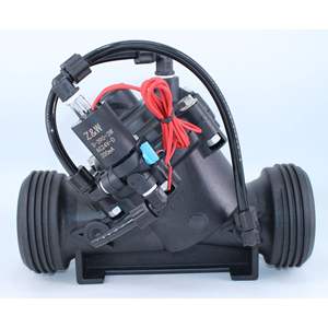 Vanne de régulation électromagnétique Zansen 1-1/2 po à diaphragme, contrôle hydraulique du débit, bidirectionnelle, eau, 315 bars, 100 L/min, type à fermeture lente - Product Image 2