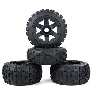 RC Car 170mm Wheels with Knobby Tires 4pcs for 1/5 baja 5b