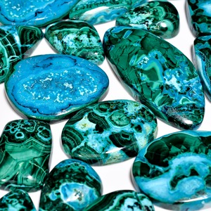 Premium Quality Chrysocolla Malachite Mineral Specimen Rare Natural Stone for Collection Healing and Decorative Display For Sale - Product Image 3