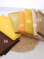 Tissu brocart Fanba 100 % coton peigné, 40 fils, couleur unie, pour vêtements de bébé, t-shirts et sous-vêtements, usage courant