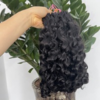 Cheveux humains ondulés cambodgiens 100 % vierges à cuticules alignées, qualité 15A, double trame vietnamienne, lots de cheveux humains ondulés style caribéen, prix abordable