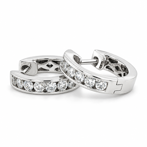 Orecchini a Cerchio Geometrici Rotondi per Donne, Design Semplice, Accessori per Orecchie da Indossare Quotidianamente - Product Image 1