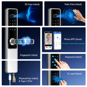 ระบบล็อคประตูอัจฉริยะ NEO 3D พร้อมกล้องวิดีโออินเตอร์คอม  ระบบจดจำใบหน้า  ระบบสแกนเส้นเลือดฝ่ามือ  ระบบสแกนลายนิ้วมือ  ระบบกุญแจดิจิตอลอัจฉริยะ  แบบไม่ใช้กุญแจ - Product Image 3